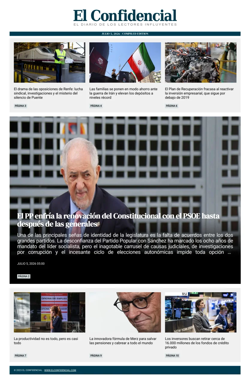 El Confidencial — 05/07