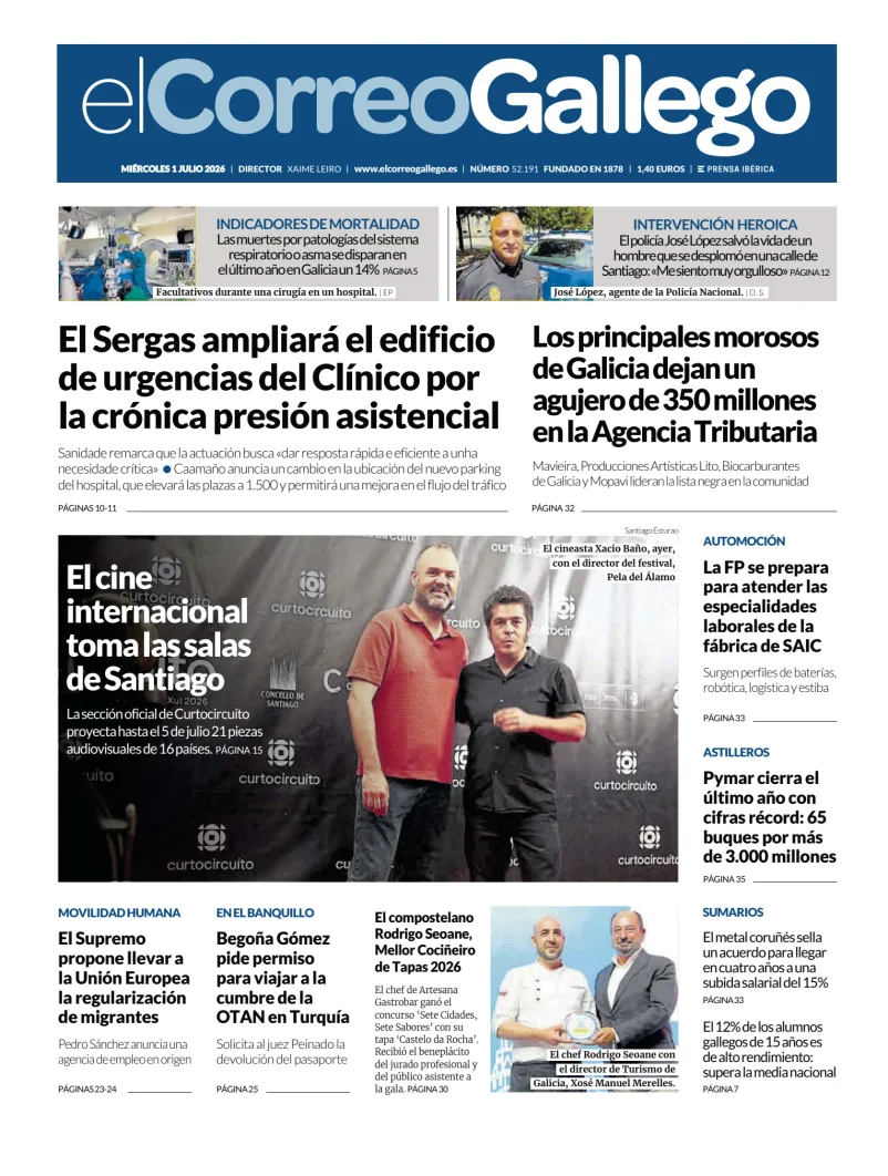 El Correo Gallego — 01/07