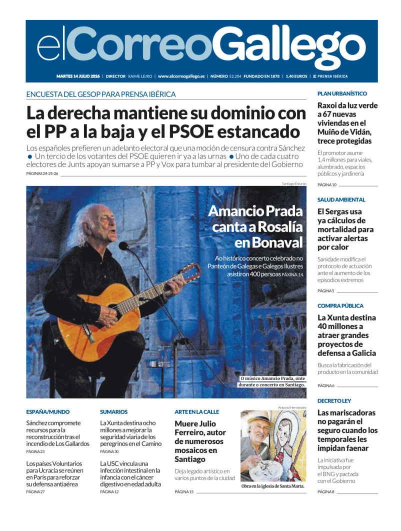 El Correo Gallego — 14/07
