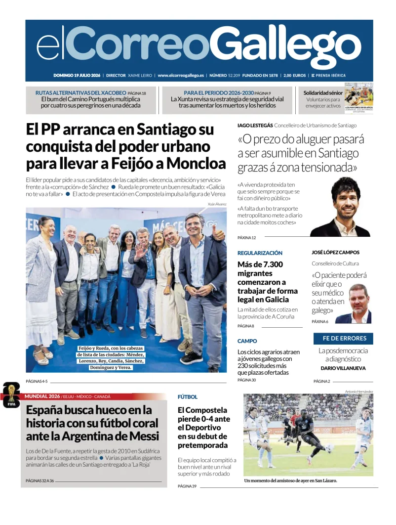El Correo Gallego — 19/07