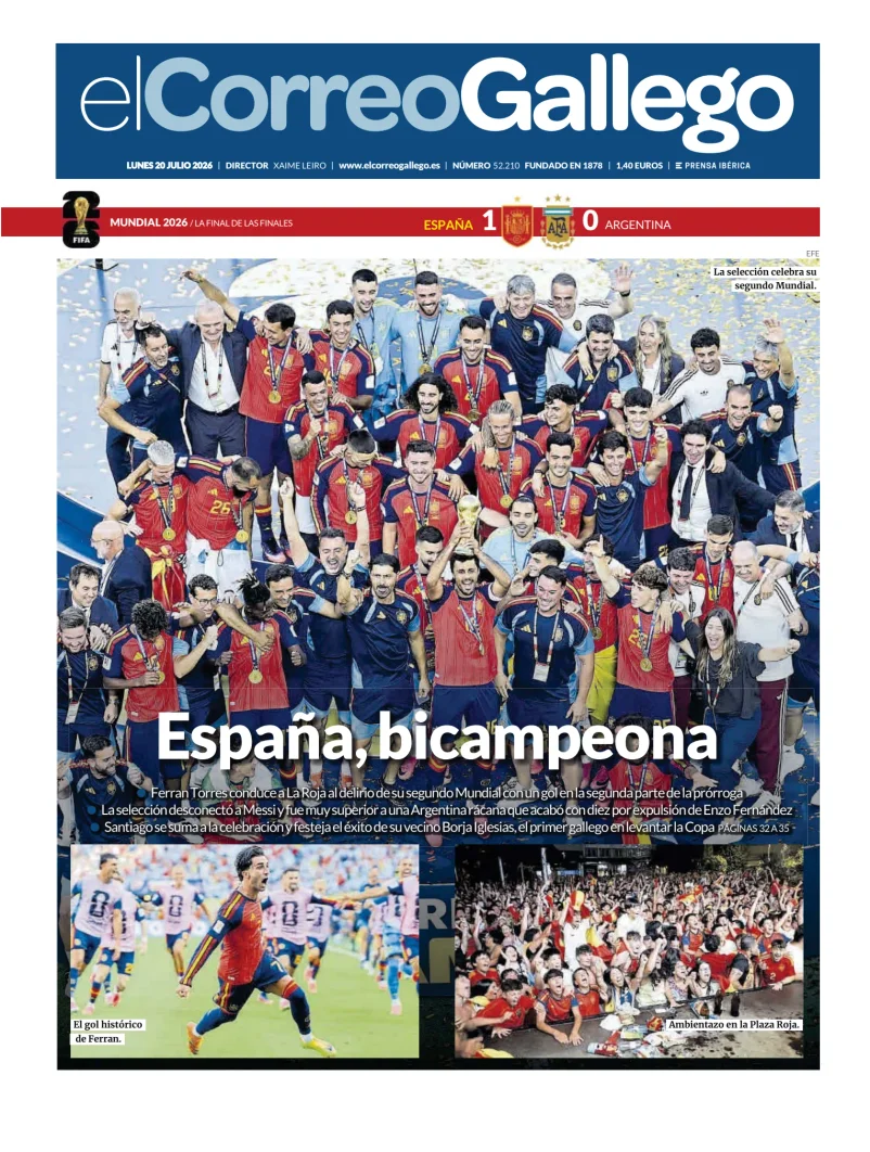 El Correo Gallego — 20/07