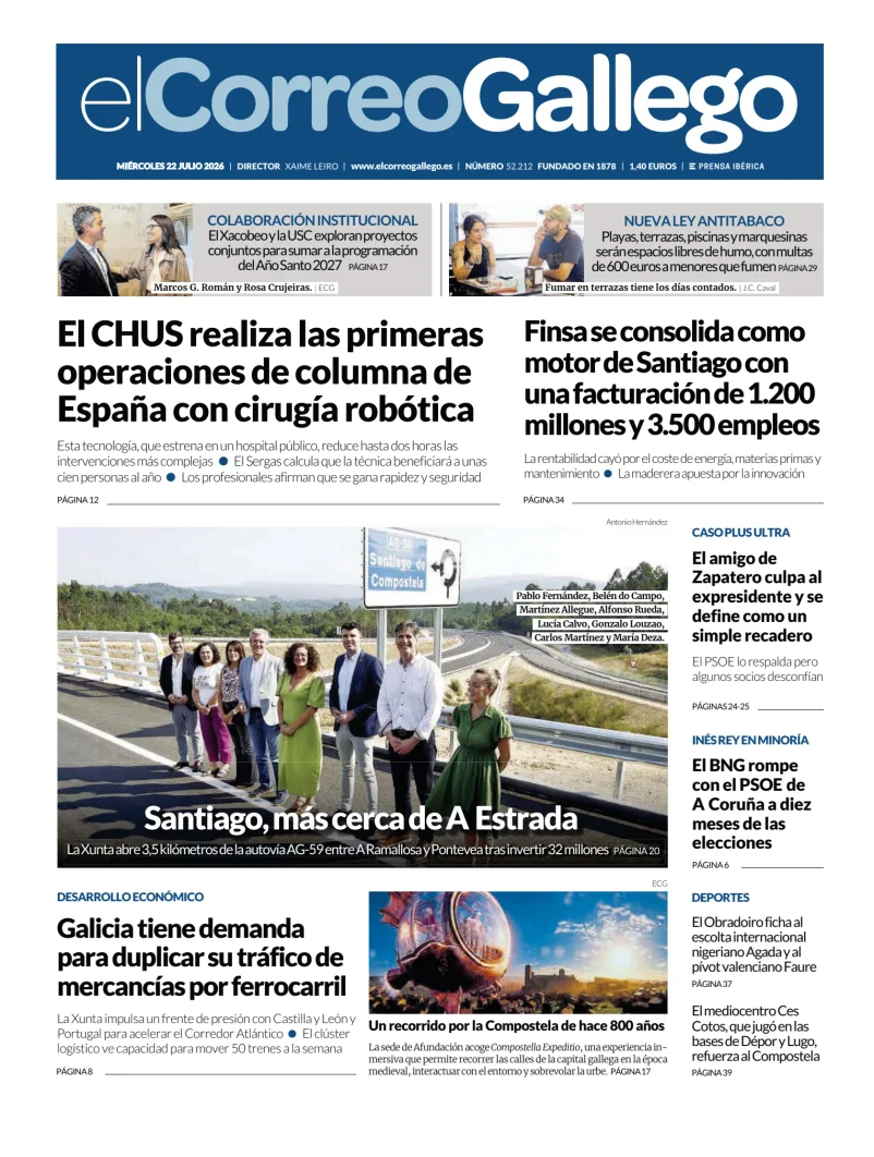 El Correo Gallego — 22/07