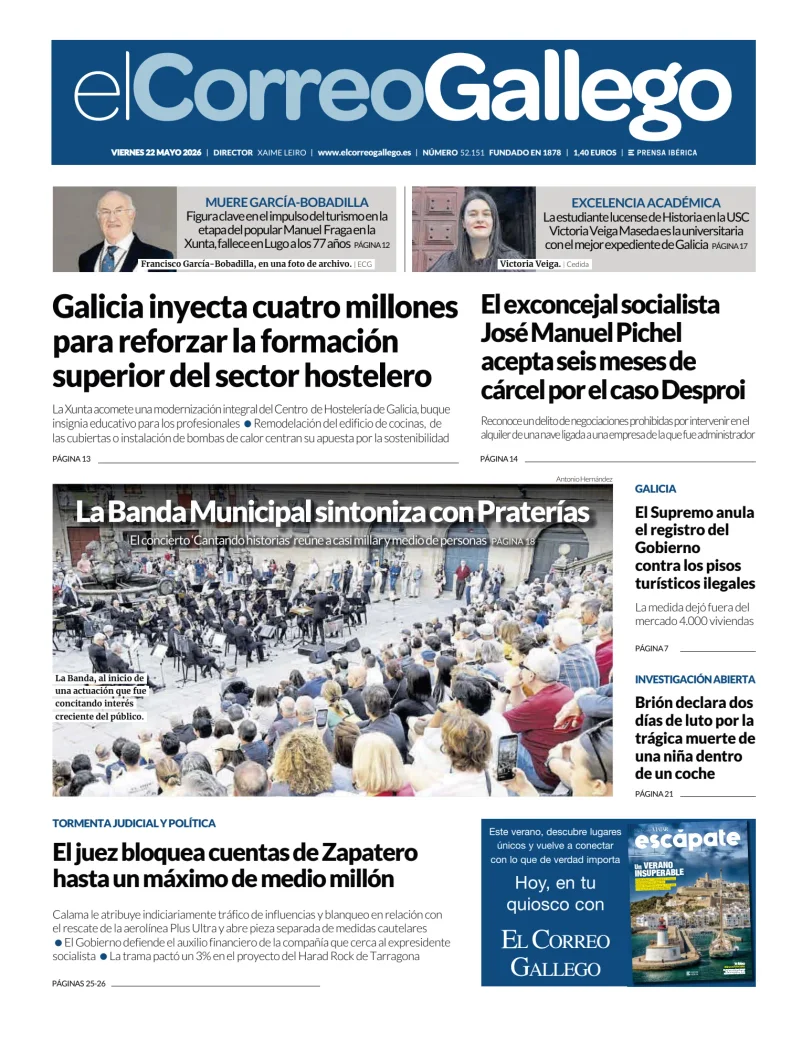 El Correo Gallego — 22/05