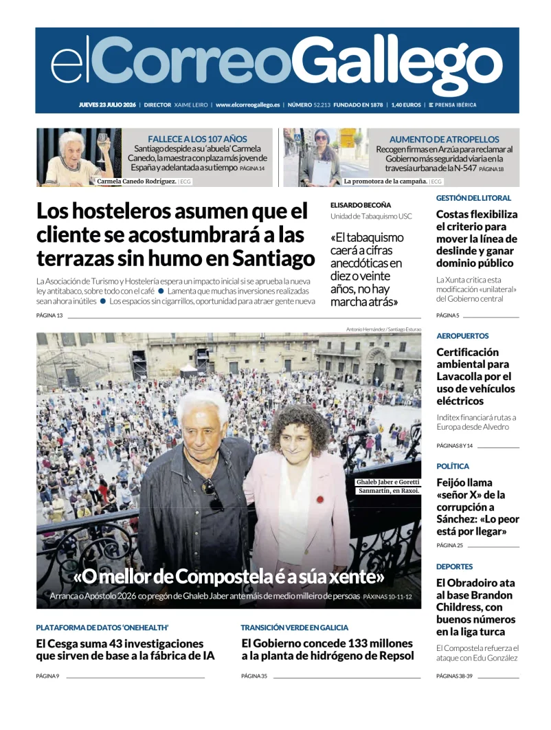 El Correo Gallego — 23/07