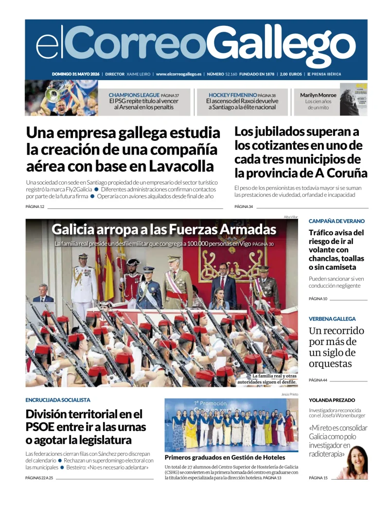 El Correo Gallego — 31/05