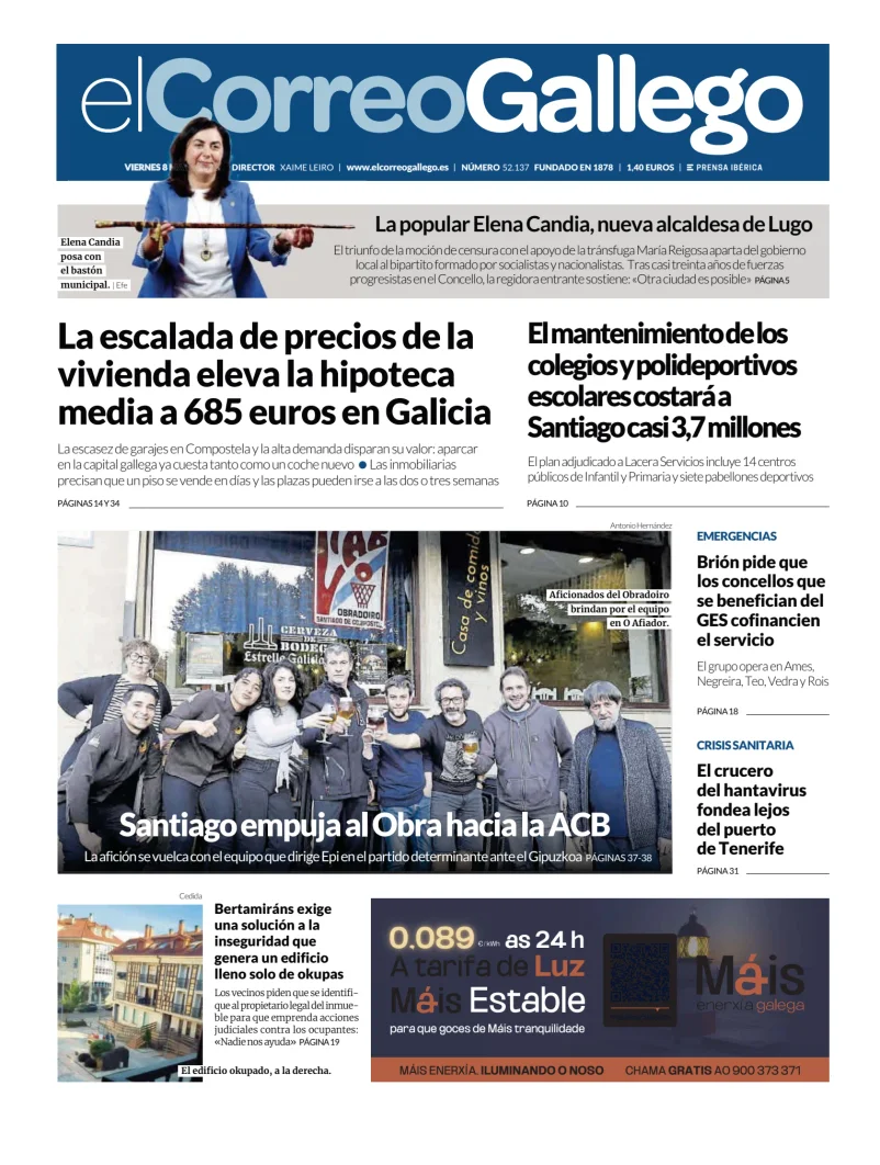 El Correo Gallego — 08/05