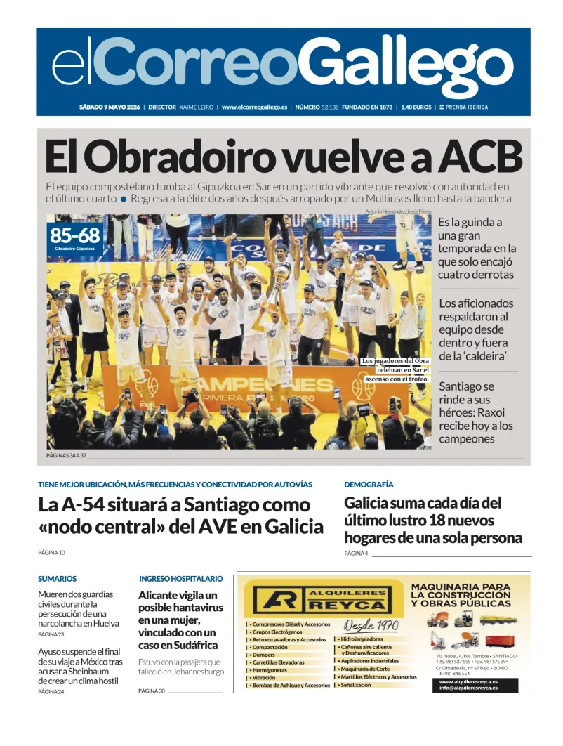 El Correo Gallego — 09/05
