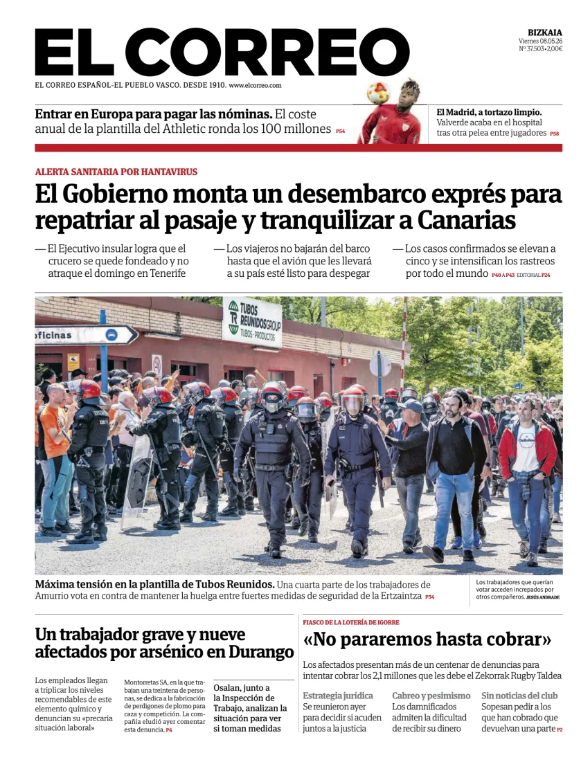 El Correo — 08/05