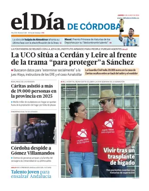 Portada de El Día de Córdoba, 4 de junio de 2026