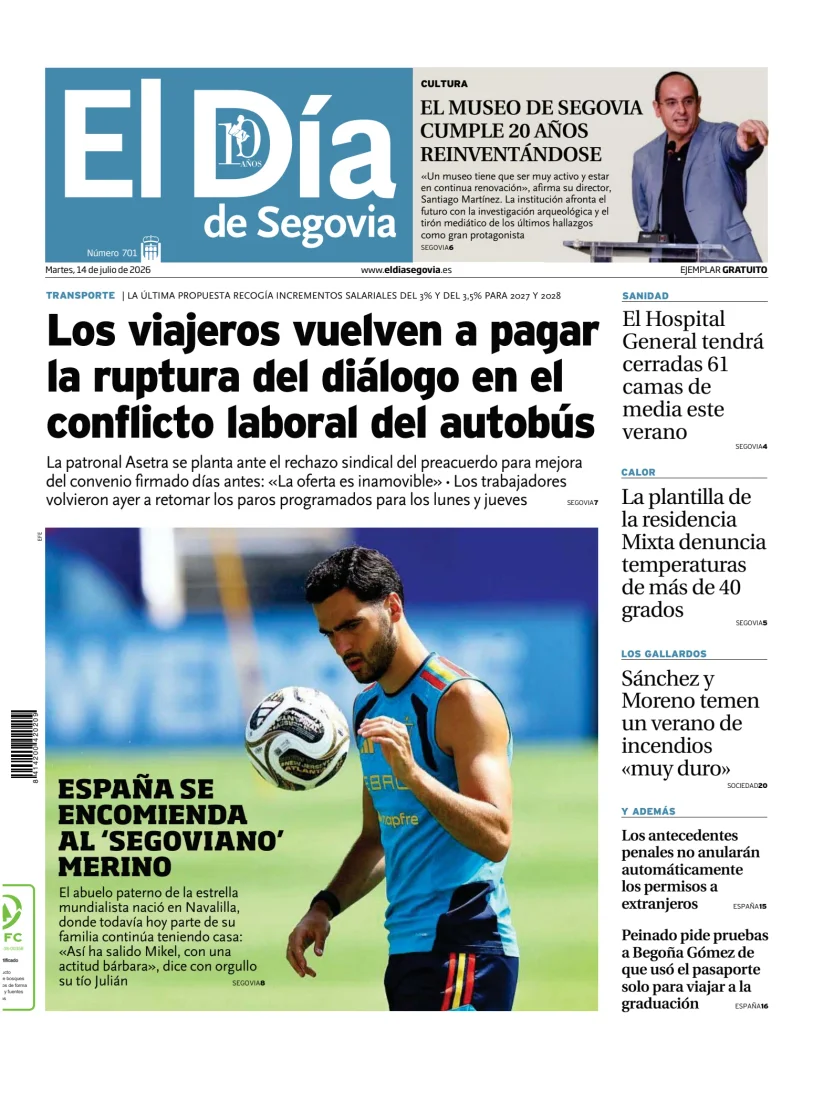 El Día de Segovia — 14/07