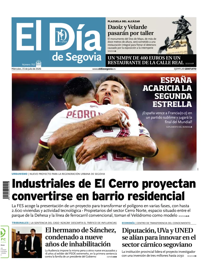 El Día de Segovia — 15/07