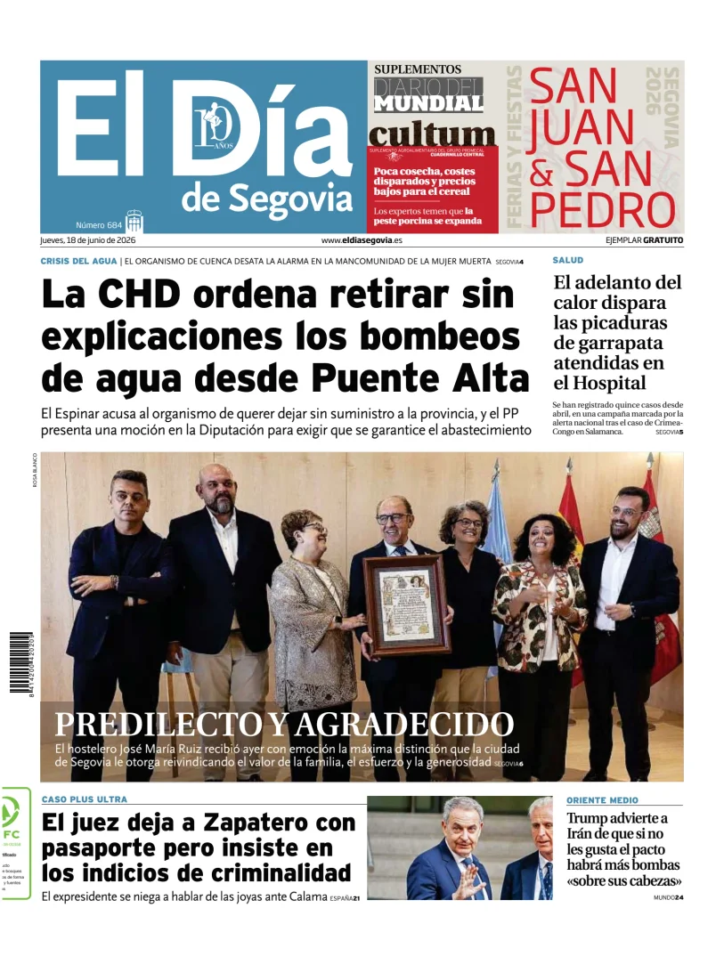 El Día de Segovia — 18/06