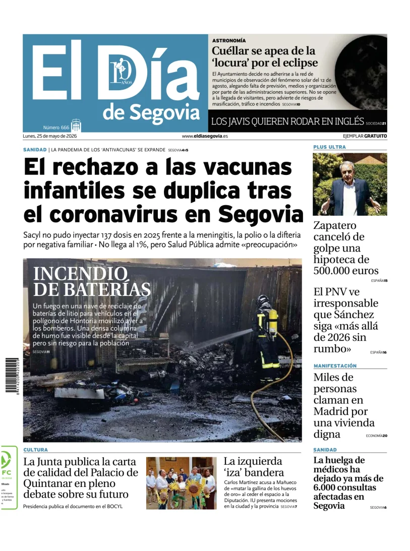 El Día de Segovia — 25/05
