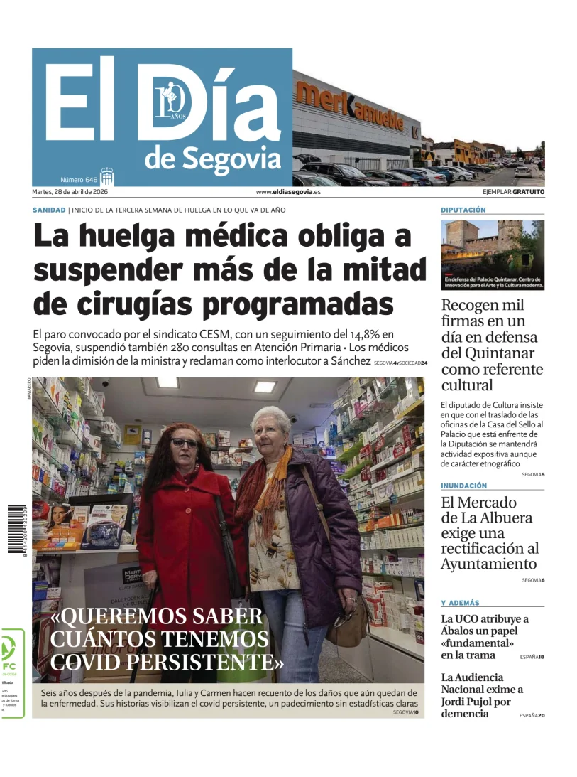 El Día de Segovia — 28/04