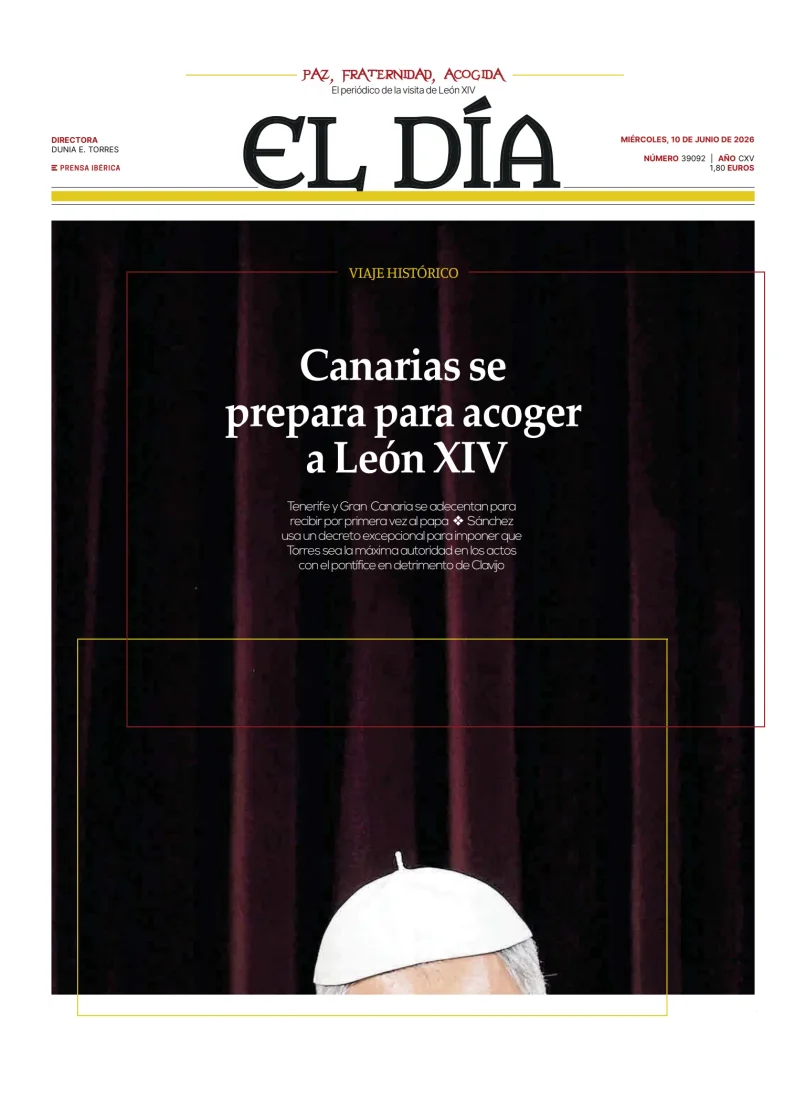 Portada de El Dia