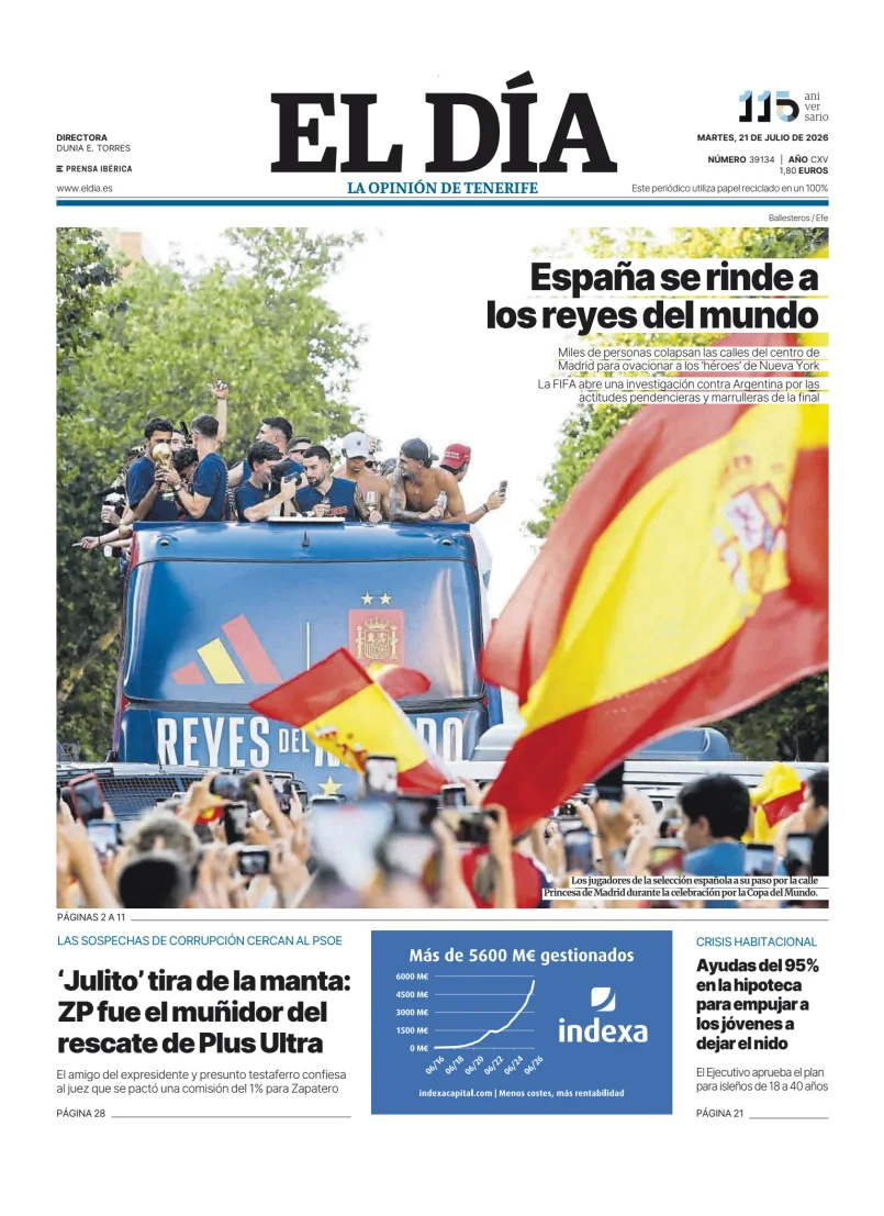 El Dia — 21/07