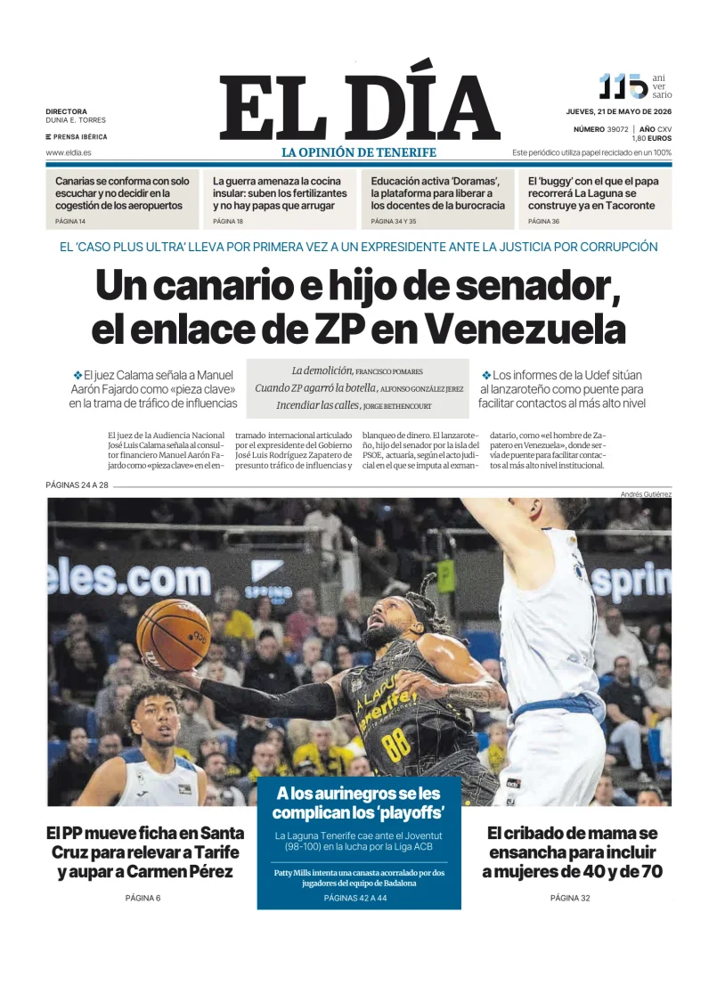 El Dia — 21/05