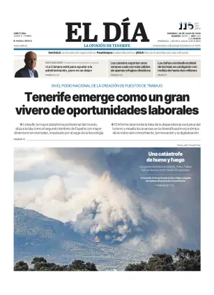 Portada de El Dia, 26 de julio de 2026
