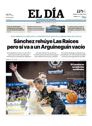 Portada de El Dia, 5 de junio de 2026