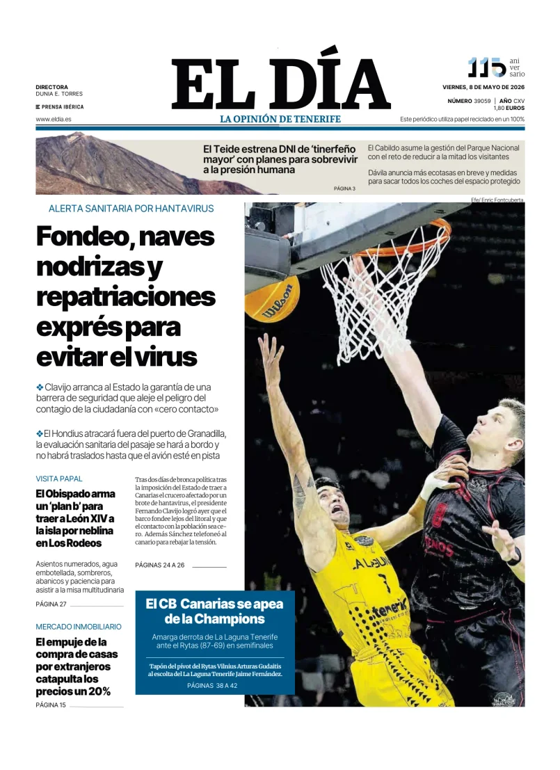 El Dia — 08/05