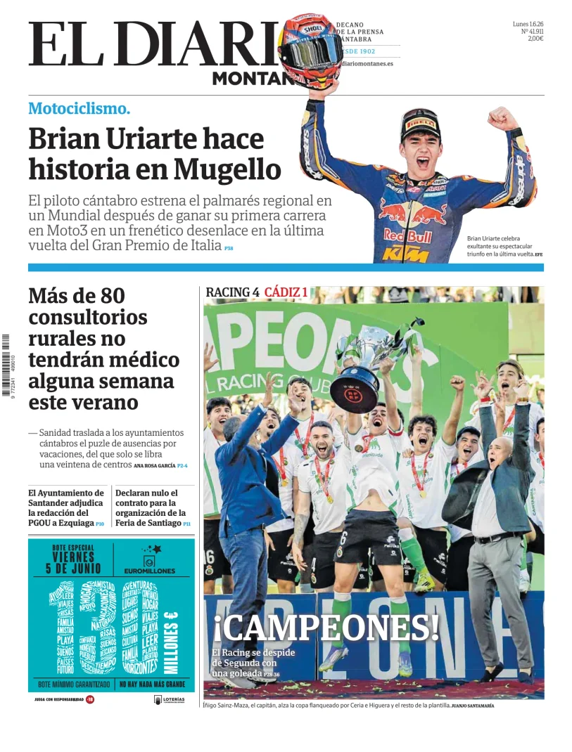 El Diario Montañés — 01/06