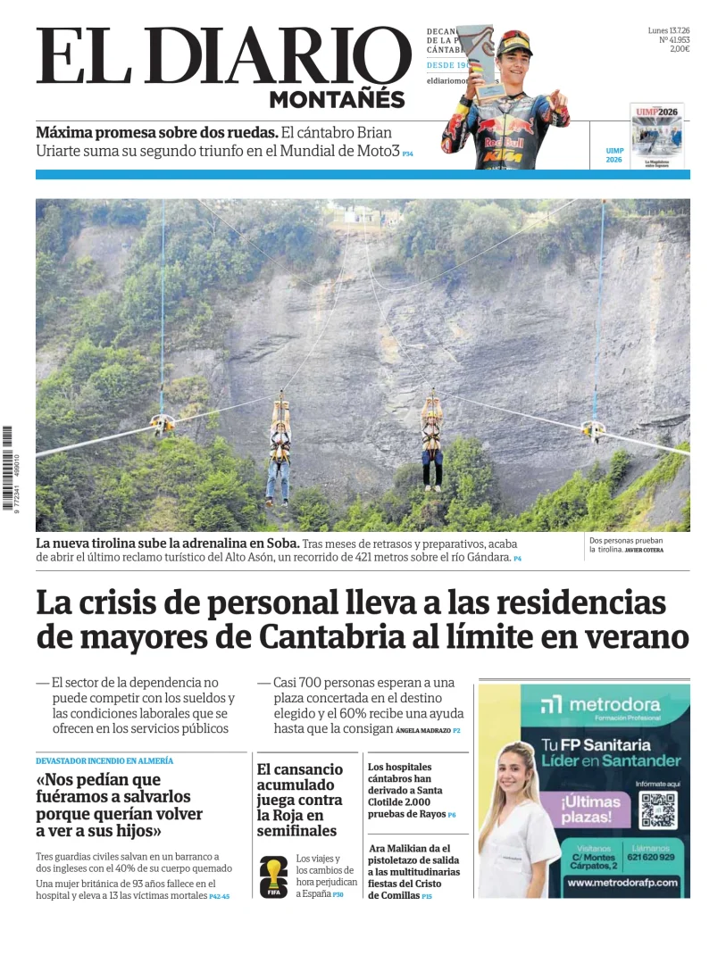 El Diario Montañés — 13/07