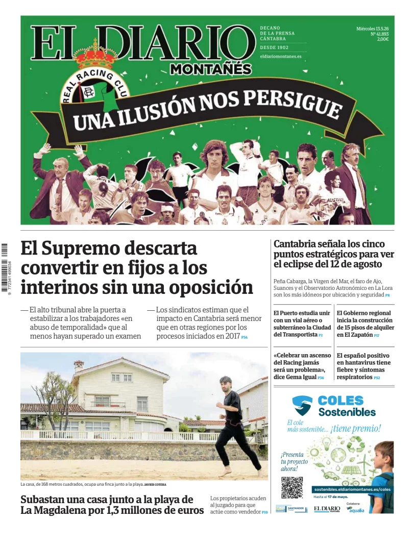 El Diario Montañés — 13/05