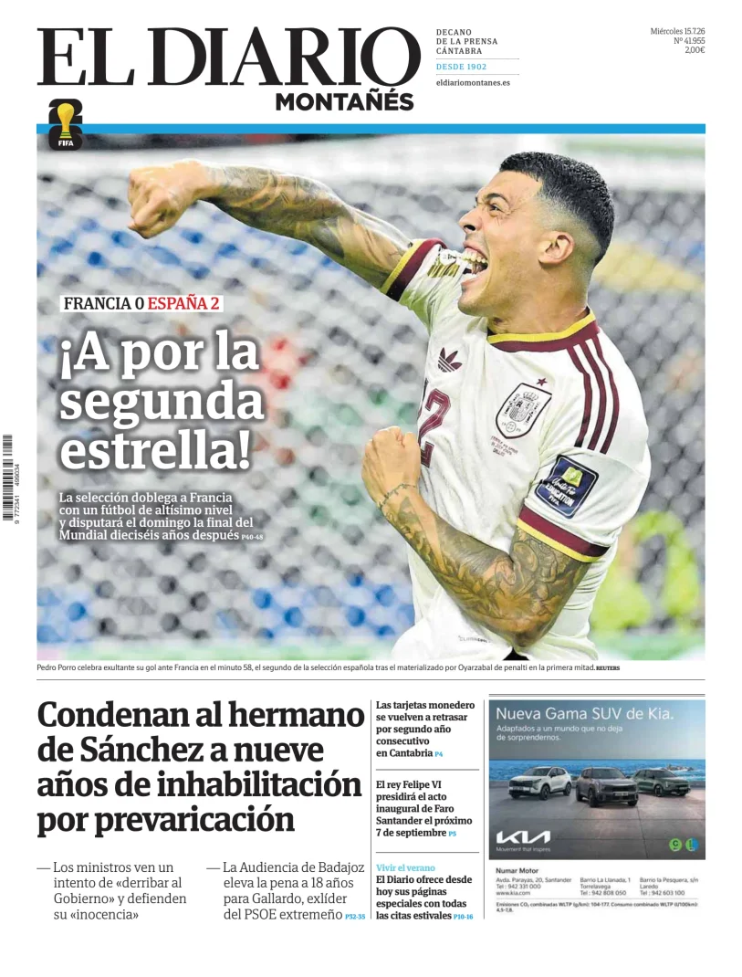 El Diario Montañés — 15/07