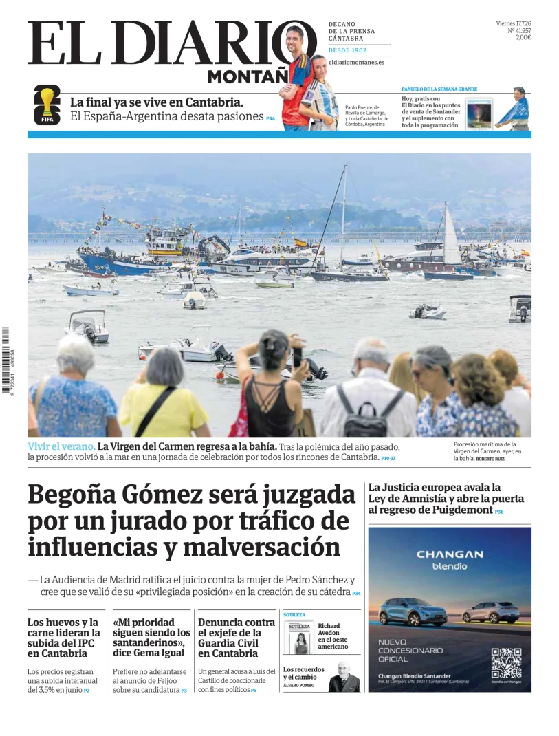 El Diario Montañés — 17/07