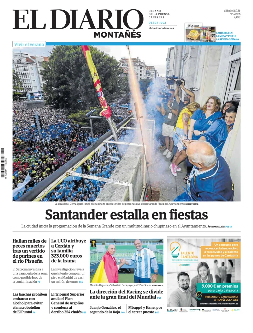 El Diario Montañés — 18/07