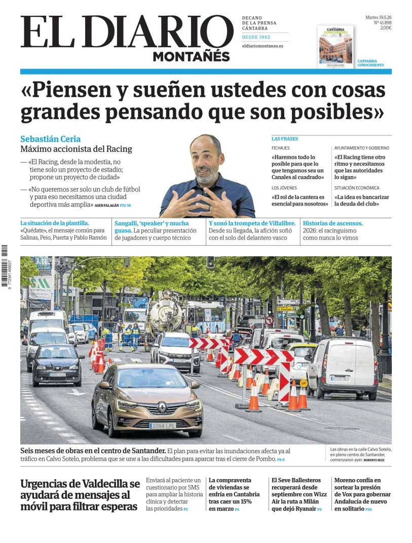 El Diario Montañés — 19/05