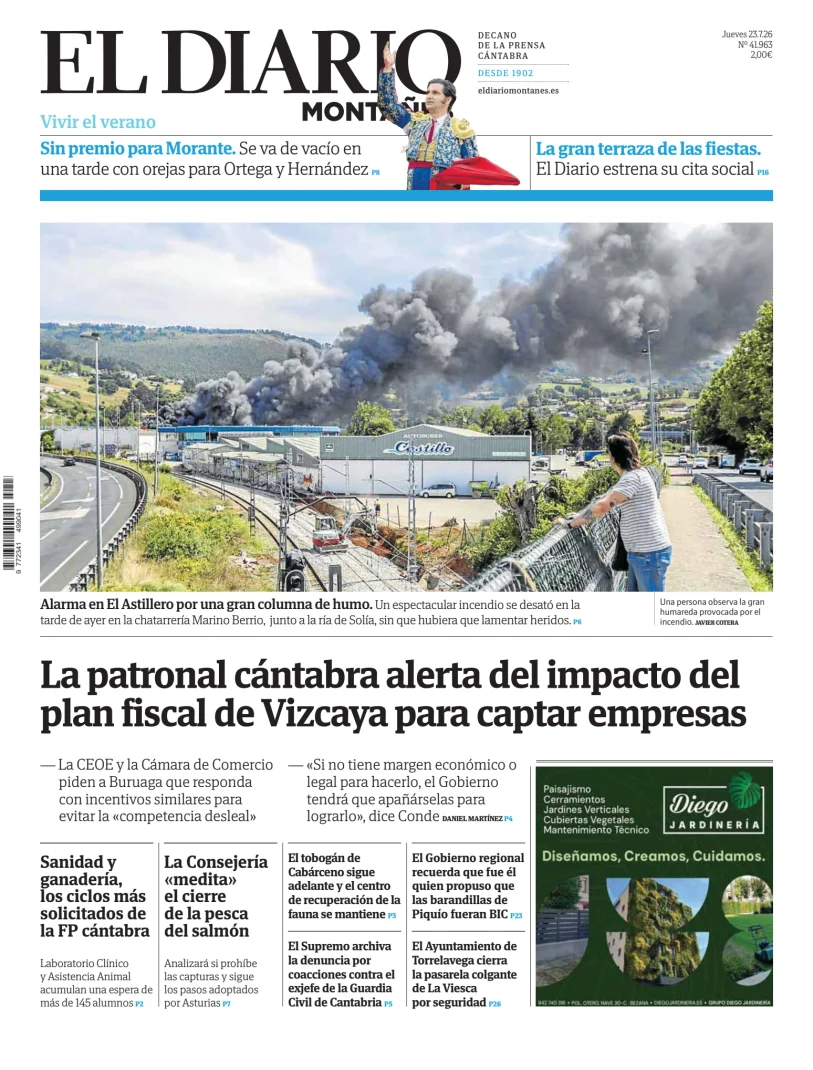 El Diario Montañés — 23/07