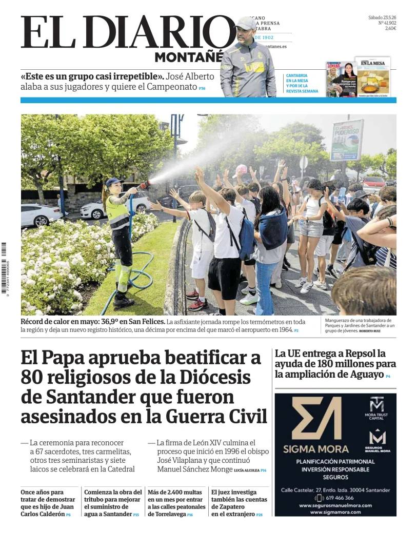 El Diario Montañés — 23/05