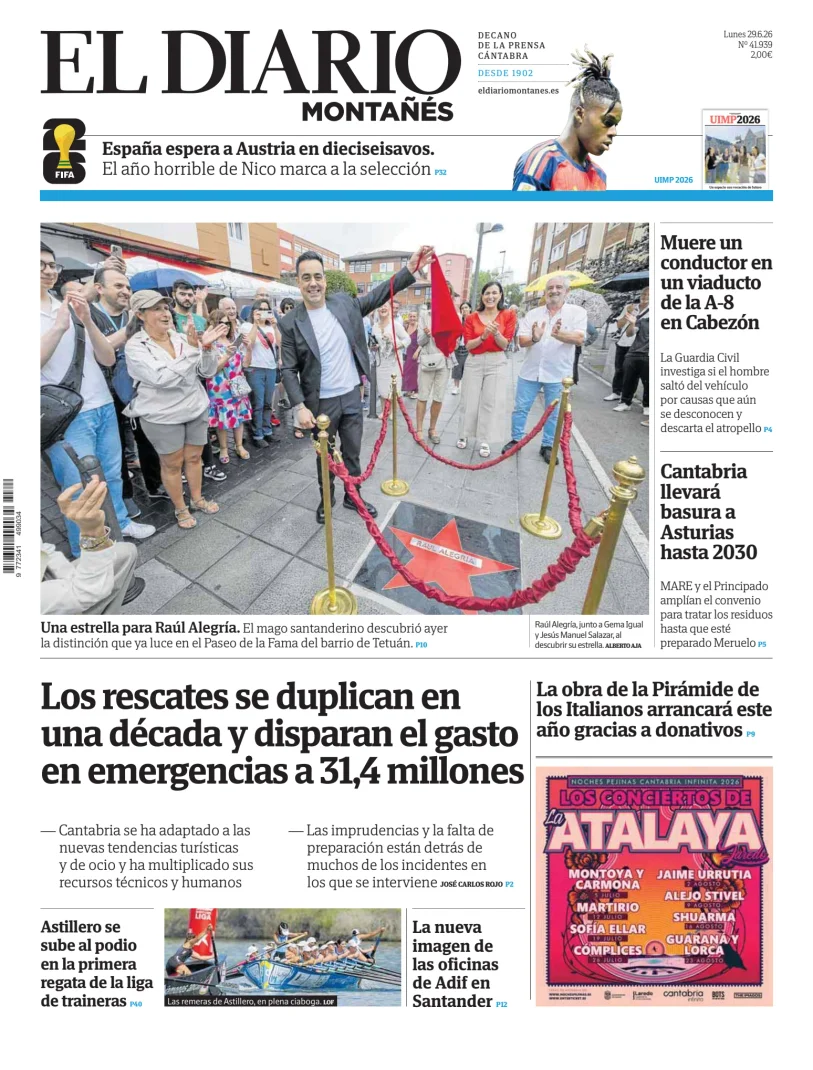El Diario Montañés — 29/06