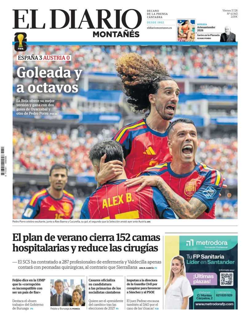 El Diario Montañés — 03/07