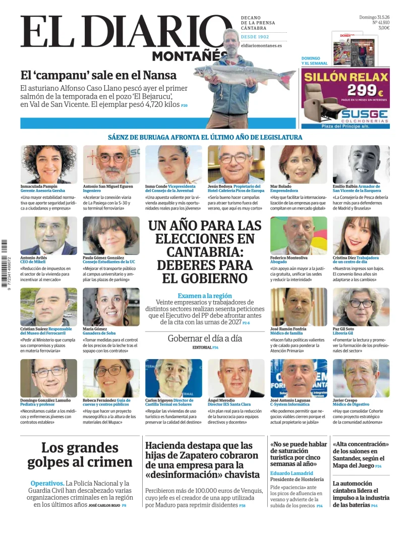 El Diario Montañés — 31/05