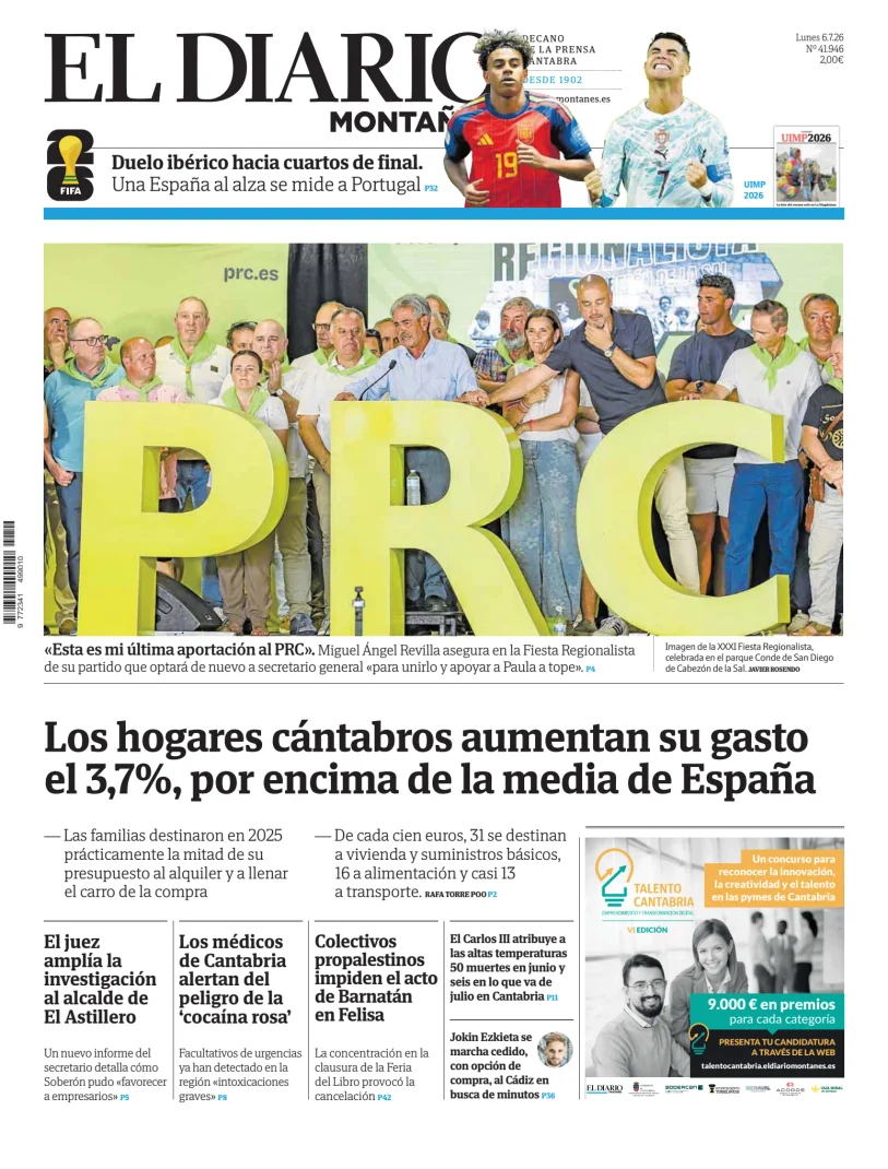 El Diario Montañés — 06/07