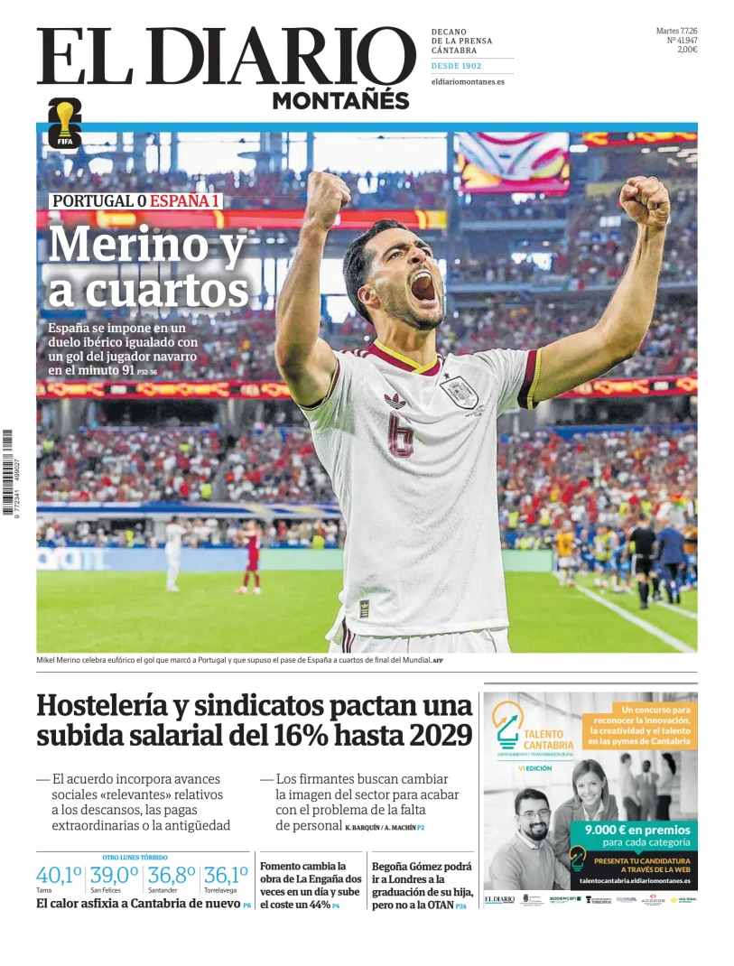 El Diario Montañés — 07/07