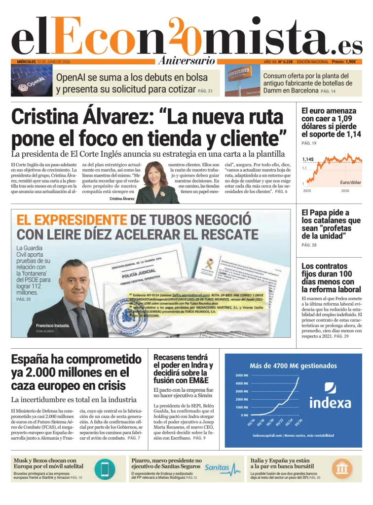 Portada de El Economista