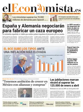 Portada de El Economista, 12 de junio de 2026