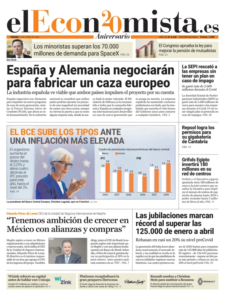 Portada de El Economista
