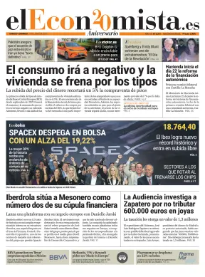 Portada de El Economista, 13 de junio de 2026