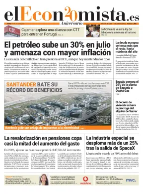 Portada de El Economista, 23 de julio de 2026