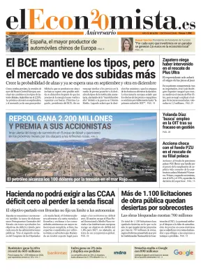 Portada de El Economista, 24 de julio de 2026