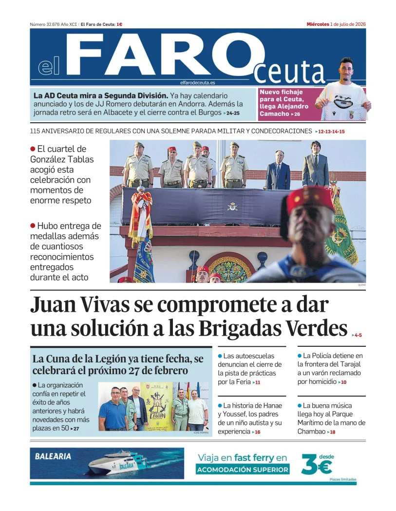 El Faro de Ceuta — 01/07