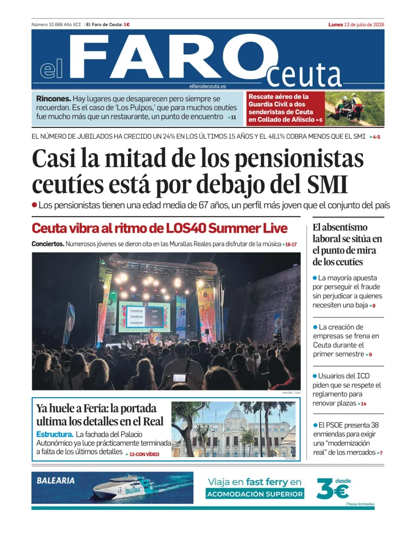 El Faro de Ceuta — 13/07