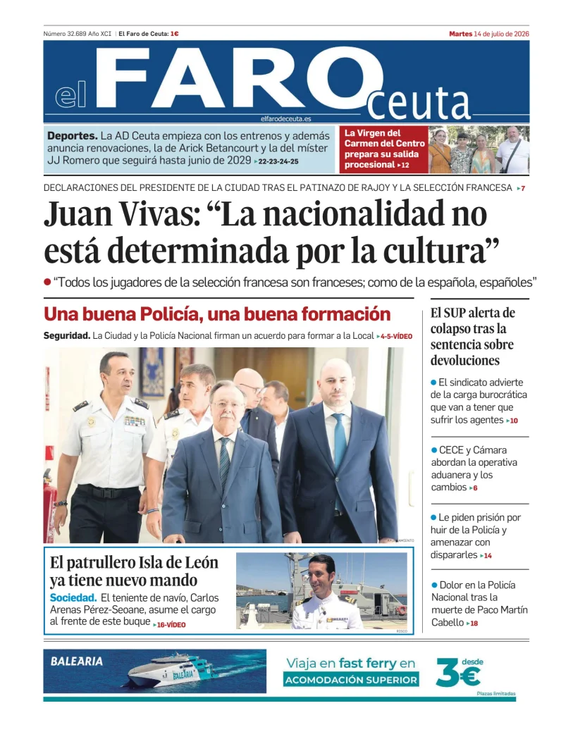 El Faro de Ceuta — 14/07