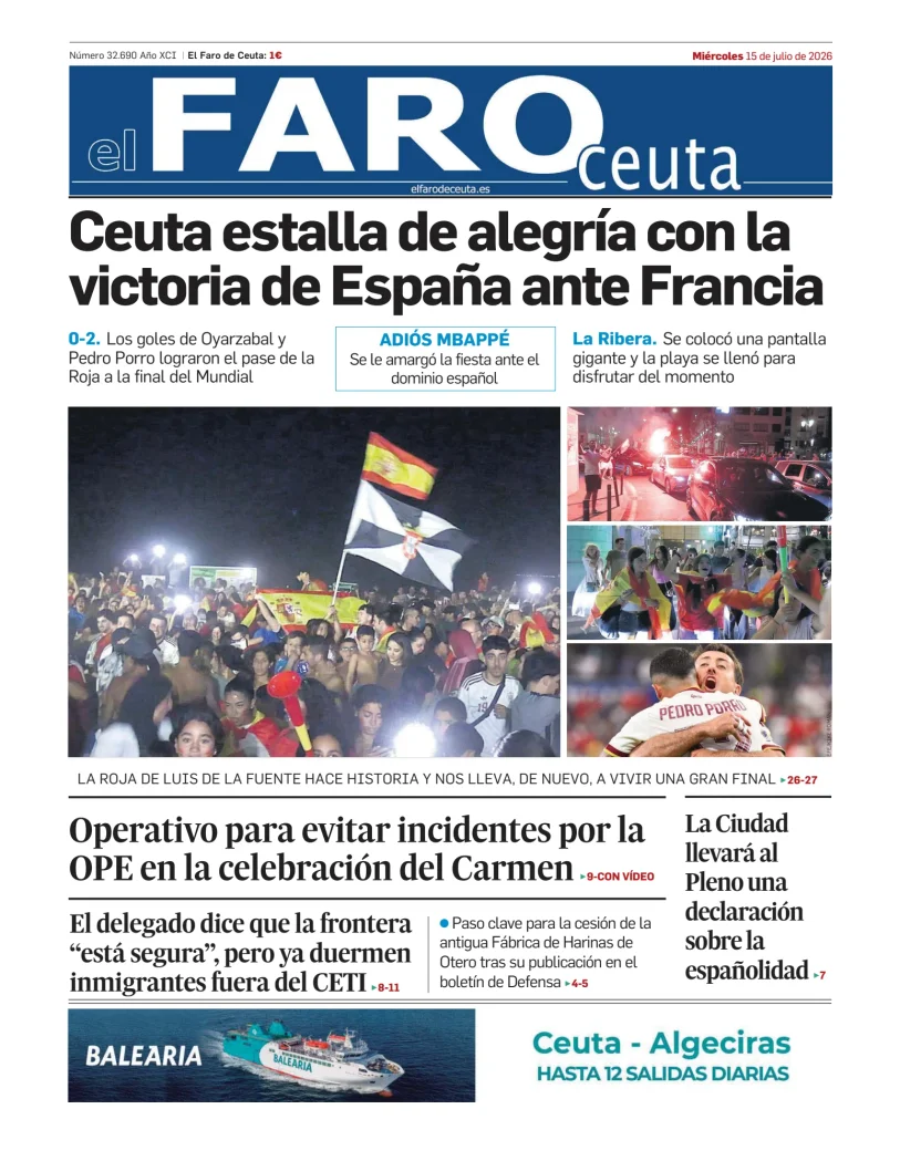El Faro de Ceuta — 15/07