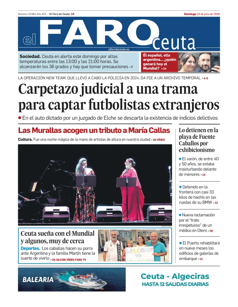 El Faro de Ceuta — 19/07