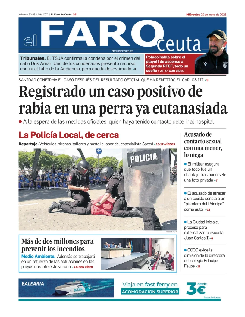 El Faro de Ceuta — 20/05